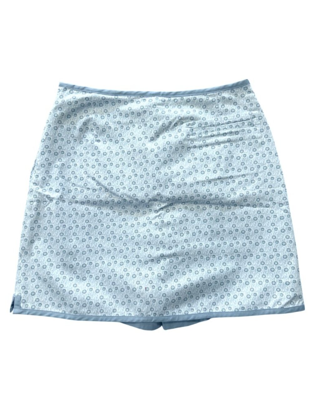 Nike Golf Skort Women's Size 8 Sporty Blue Green Floral Daisy Pattern Cotton NWT - Picture 9 of 11